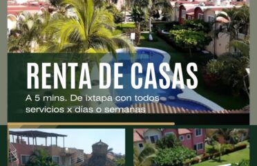 Renta de Casas en Ixtapa